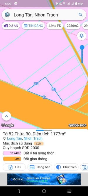 cần bán 2lô đất 2mt đường lê hồng phong ngang 83m sát nguyễn hữu cảnh, qh full ont, giá đầu tư
