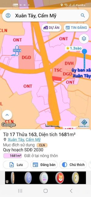 giáp ranh trường cấp 3 chuẩn quốc gia, xuân tây, cẩm mỹ, đồng nai