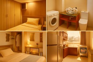phòng trọ máy lạnh giá rẻ, đầy đủ tiện nghi thủ đức