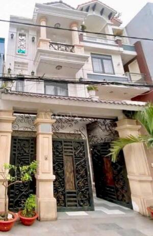 BÁN GẤP NHÀ SIÊU ĐẸP - CHỈ 13.5 T.Ỷ - HẺM 8M THÔNG - 110M2 - NGANG 5M - 4 TẦNG - NGAY SÂN BAY, SÂN GOLF, CHỢ PVB - TÂN BÌNH
