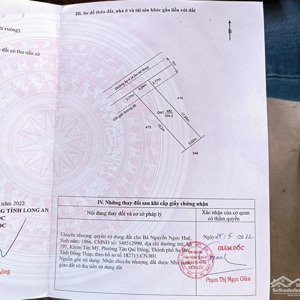 mặt tiền đường ấp trầu thạnh đức bến lức, sổ hồng chính chủ