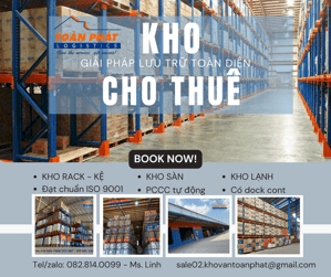 cho thuê kho gần quốc lộ 1a – TP.HCM, thuận tiện vận chuyển liên tỉnh
