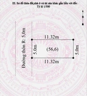 chào bán lô 56,5m2 mặt tdp đền p. hoàng lâm - tp thủy nguyên -hp. giá 1,79 tỷ