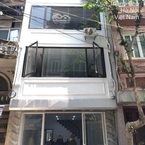 chính chủ cho thuê nhà huỳnh thúc kháng 75m² * 5 tầng, mt 7 mét, nhà 2 mặt thoáng. giá 26tr/th