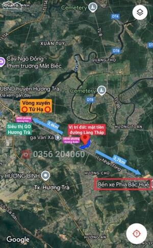 290m2 ĐẤT GẦN UBND PHƯỜNG HƯƠNG XUÂN, HƯƠNG TRÀ, GIÁ QUÁ RẺ