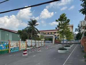đất thổ cư 69m2 (ngang 5m) - sổ hồng riêng - cạnh trường thcs châu văn liêm - đối diện chợ vĩnh phú