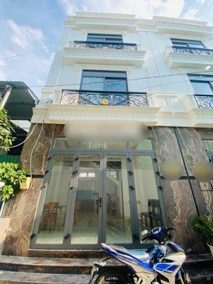 cho thuê nhà hxh 171/ lê văn thọ p8 gò vấp 5x9 trệt 2 lầu sân thượng 4pn 3wc