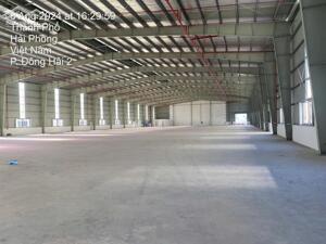 Cho Thuê Kho xưởng tại Hải Phòng - gần TT hành chính Thuỷ Nguyên