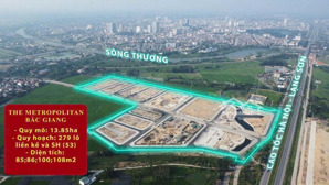 mở bán đợt 1 kđt bắc đồng sơn the metropolitan tp bắc giang