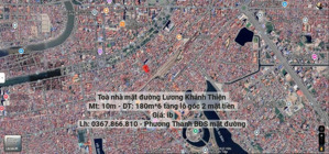 tòa nhà duy nhất 6 tầng- lô góc phố lương khánh thiện - sẵn pccc - vỉa hè rộng- vị trí đẹp