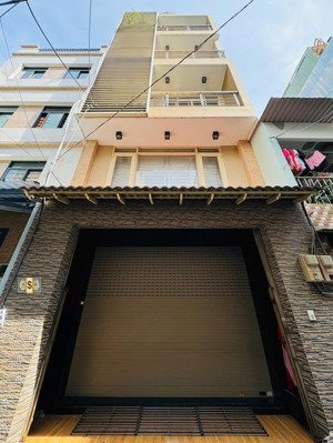 hẻm xe hơi lý thường kiệt p14 q10 4,9m x 12m 5 tầng nhà mới giá 12,8 tỷ