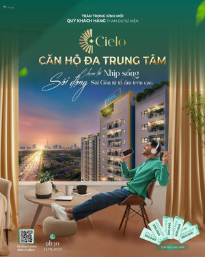 booking căn hộ cielo - sát tp hcm (chỉ 20 triệu)