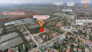 cần bán ô đất 200m2 ( 10m x 20m ) đường rộng 6m , cách dự án hạ long xanh 150m