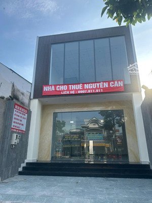 cho thuê nhà nguyên căn mới 100% 1 trệt 1 lầu, 4wc, mặt tiền lê thị hà, tt hóc môn