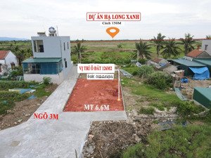 cần bán lô góc 126m2 ngõ oto ngay trung tâm phường hà an - giá 8.5tr