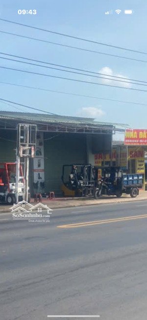 bán gấp đất mặt tiền đt827 đức hòa, long an có xưởng sẵn sổ hồng riêng