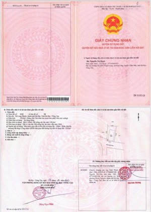 bán lô nhà vườn long phước 10*21m gần chợ long phước bà rịa giá 1.4 tỷ 093366606