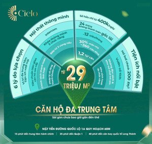 bán căn hộ chung cư 1pn, 1wc, 32m2 tại destino centro, 1 tỷ