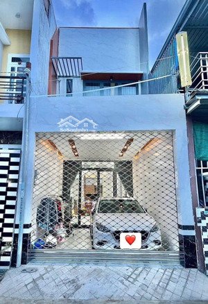cho thuê nhà lầu có sân đậu oto cách siêu thị lotte mart 500m nhà 3 p ngủ 2 wc có nội thất