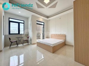 cho thuê căn hộ 1pn ban công full nội thất, máy giặt riêng - ngay đại lộ võ văn kiệt