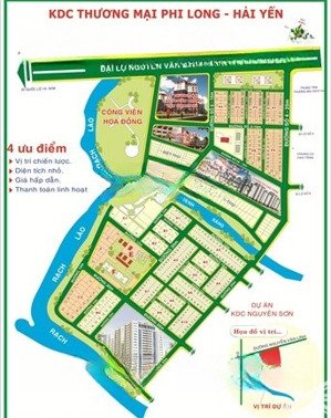 bán đất nền kdc phi long hải yến, diện tích 100 m² giá 2 tỷ, liên hệ 0909109856