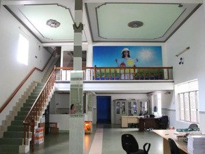 cho thuê khách sạn 2 mặt tiền 234 đường yên ninh, tt khánh hải. dtsd: 510m, đầy đủ nội thất, 25tr