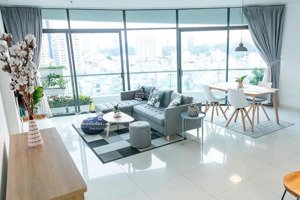 cực hiếm! city garden căn hộ 2pn, 105m2, full nội thất, tầng cao view đẹp, giá chỉ 25 triệu/tháng