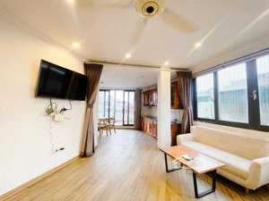 cho thuê phòng trọ 1 ngủ 1 khách 65m2 tại phố hồ tùng mậu có ban công, đầy đủ đồ cơ bản