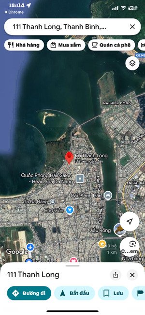 mặt tiền thanh long, ngay vịnh đa phước, thuận phước đà nẵng, 12 tỷ