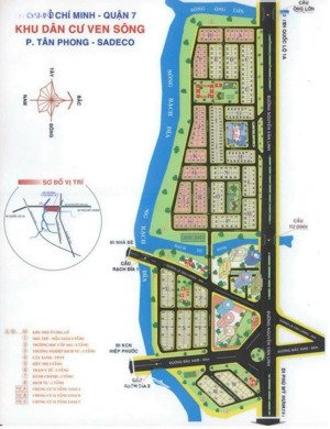 khu dân cư ven sông tân phong (sadeco) - liền kề mặt tiền đường nguyễn văn linh tân phong quận 7
