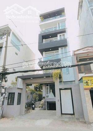 Bán toà nhà tại Bình Thạnh, mặt tiền Nguyễn Cửu Vân, 200m2 đất, 1 hầm + 7 tầng, giá 75 tỷ