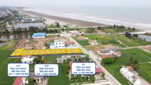 đất biển sẵn sổ mặt quảnh trường biển 8.8ha và bãi tắm