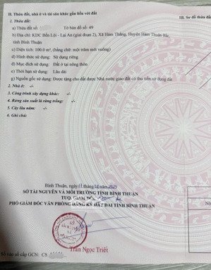 cần bán lô a1 bến lội giá đầu tư