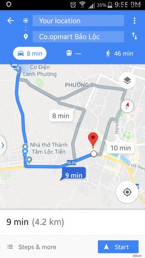 mặt tiền 7x80m vòng xoay phan đình phùng, tp. bảo lộc, 5,5 tr/th