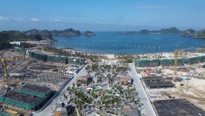 bán đất tặng nhà hàng ngay trung tâm du lịch cát bà, lô đất diện tích 126m2 mặt tiền rộng 9m.
