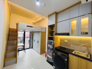 gấp . toà chdv 110m * 8 tầng 28phòng kk , pccc, ngõ nông , gần ô tô doanh thu 1,3 tỷ /1n sẵn khách