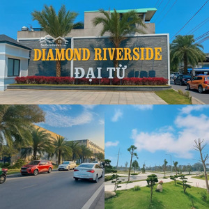 bán đất nền dự án diamond riverside thái nguyên, 14 triệu / m2, 100m2