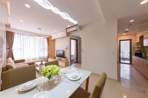 cho thuê cc the tresor, 21 triệu, 75m2, 2pn, 2wc, view đẹp tại bến vân đồn, quận 4