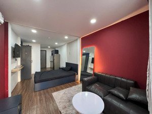 cho thuê studio full nội thất , cửa sổ ban công - vĩnh viễn quận 10