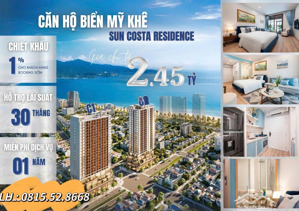 sun costa - sở hữu căn hộ vương thừa vũ vị trí vàng chỉ với 2 tỷ450tr