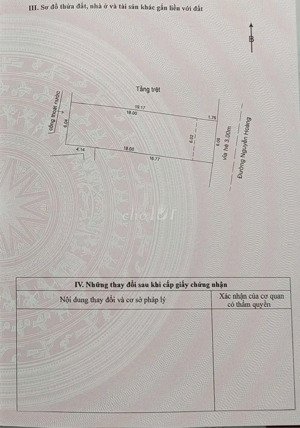 bán nhà mt nguyễn hoàng gần nguyễn văn linh, 126m2, 14.5 tỷ tl