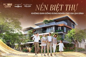 biệt thự homie city phổ yên - đón đầu tăng giá - rất hiếm