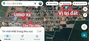 bán đất gần sân bay long thành-chỉ 1,4tỷ/lô(111,1m2 - 5x22)-cách ubnd xã tân hiệp 2 phút