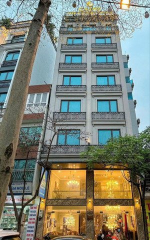 cho thuê nhà trường chinh, đống đa, 55m2*7 tầng, thang máy, 35 triệu thông sàn