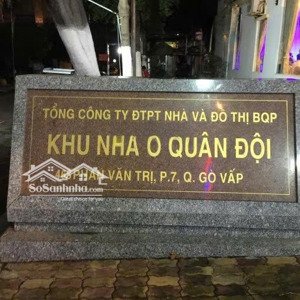 giảm 300tr bán chung cư quân đội đường phan văn trị-p7- gò vấp