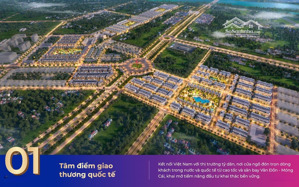 bán shophouse 75m2, view đẹp tại vinhomes golden avenue móng cái, quảng ninh