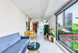cho thuê căn hộ 1 phòng ngủ view sông đấy đủ nội thất có ban công saigon royal quận 4