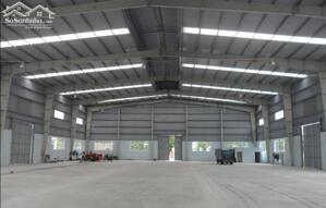 Cần bán nhà xưởng bằng thép 278m2 mặt tiền đường Võ Chí Công gần cầu Nguyễn Tri Phương