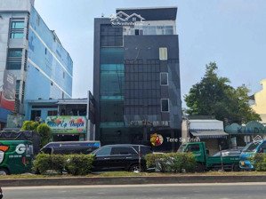 bán toà nhà mt chdv cao cấp q7(8x25m)dts:1200m2 hầm 8 lầu, 55p full nt cao cấp hđt:350tr/th 48 tỷ