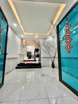 tìm chủ mới cho căn nhà hxh đ.an nhơn, gò vấp với 50m2 shr 1t3l4pn xe đậu trong nhà vói 3 tỷy 49